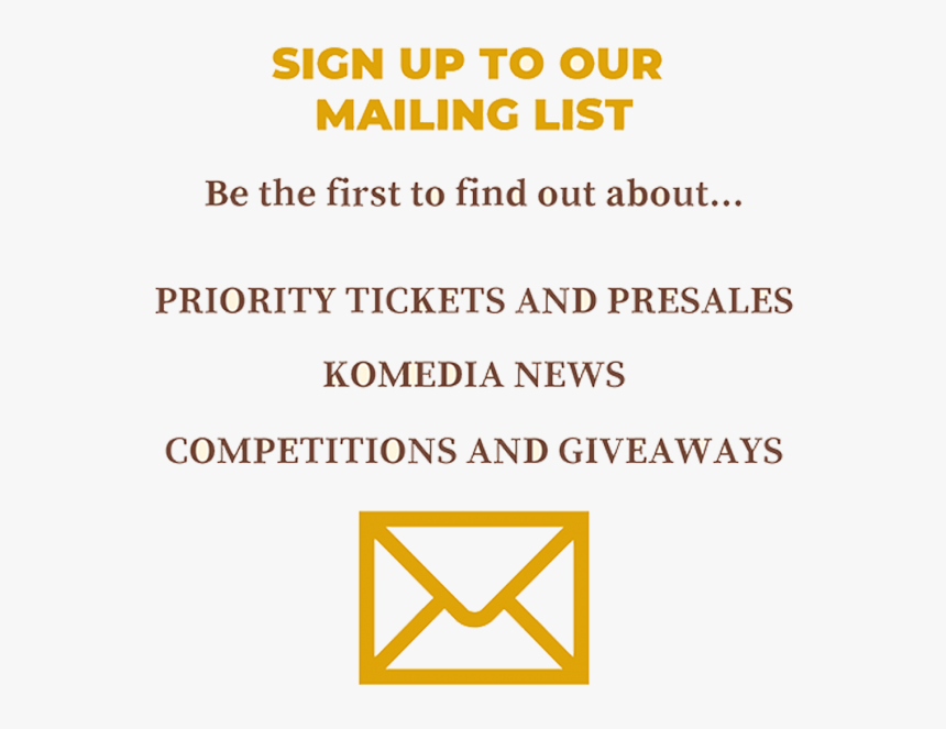 Sign Up To Our Mailing List
be The First To Find Out - Triangle, HD Png Download