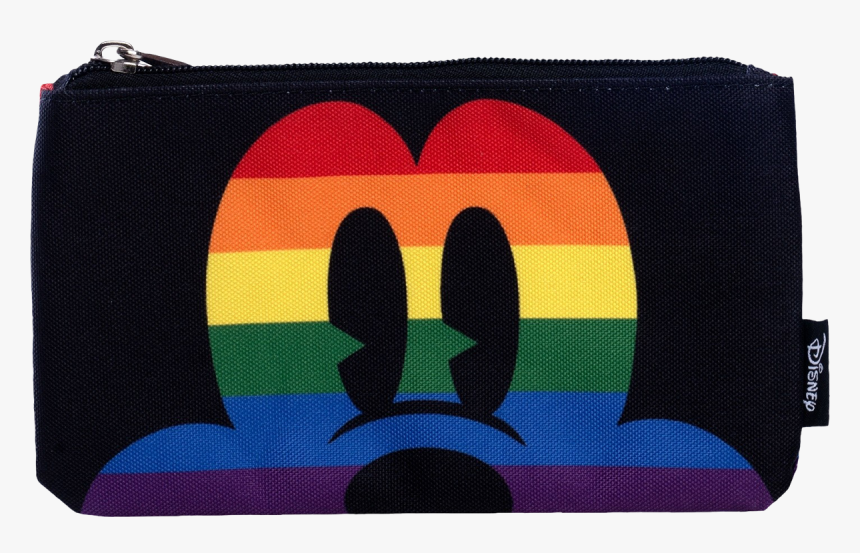 Mickey Mouse Rainbow 8” Pencil Case - Loungefly, HD Png Download