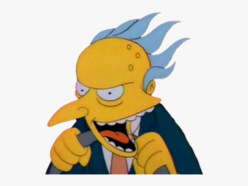 #mrburns #lossimpsons #srburns #maggie #homer #homero - El Señor Burns Atropella A Bart, HD Png Download