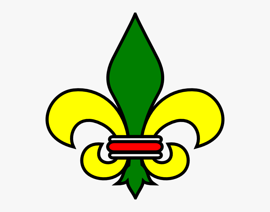 Transparent Fleur De Lis Border Png - Flor De Lis Clip Art, Png Download