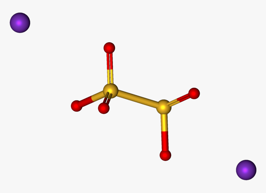 Potassium Metabisulphite Molecular Structure, HD Png Download