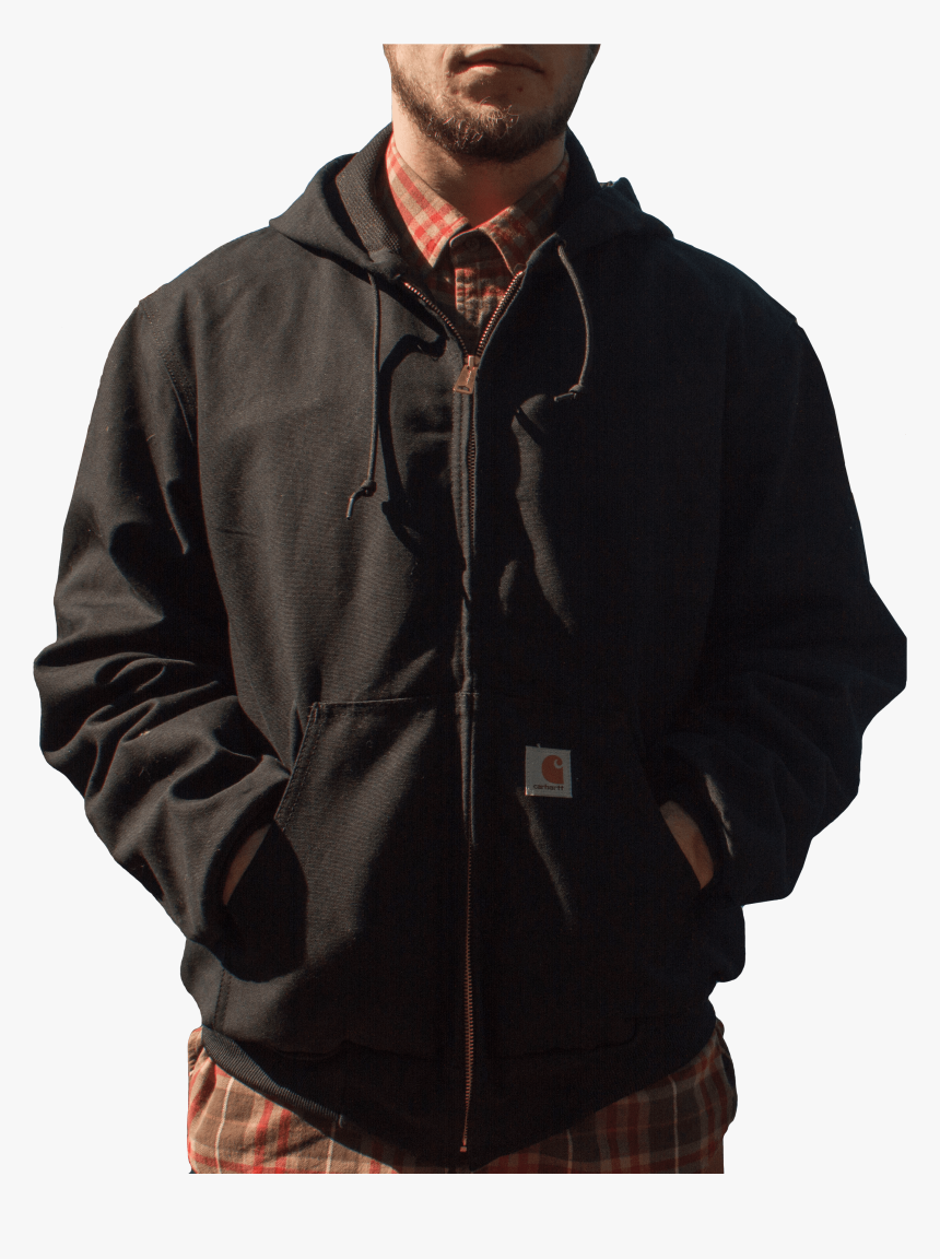 Black Duck Jacket - Zipper, HD Png Download