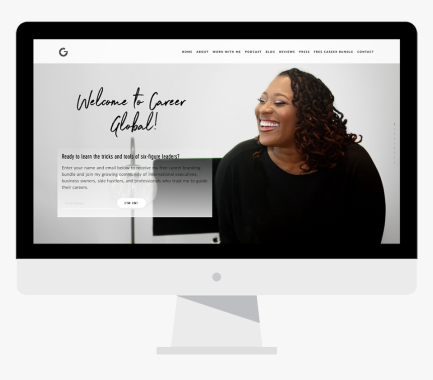 Careerglobal - Led-backlit Lcd Display, HD Png Download