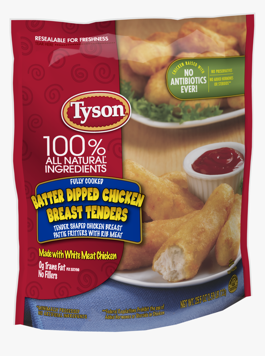 Tyson Batter Dipped Chicken Breast Tenders, HD Png Download
