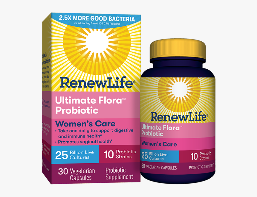 Renew Life Women's Probiotic, HD Png Download