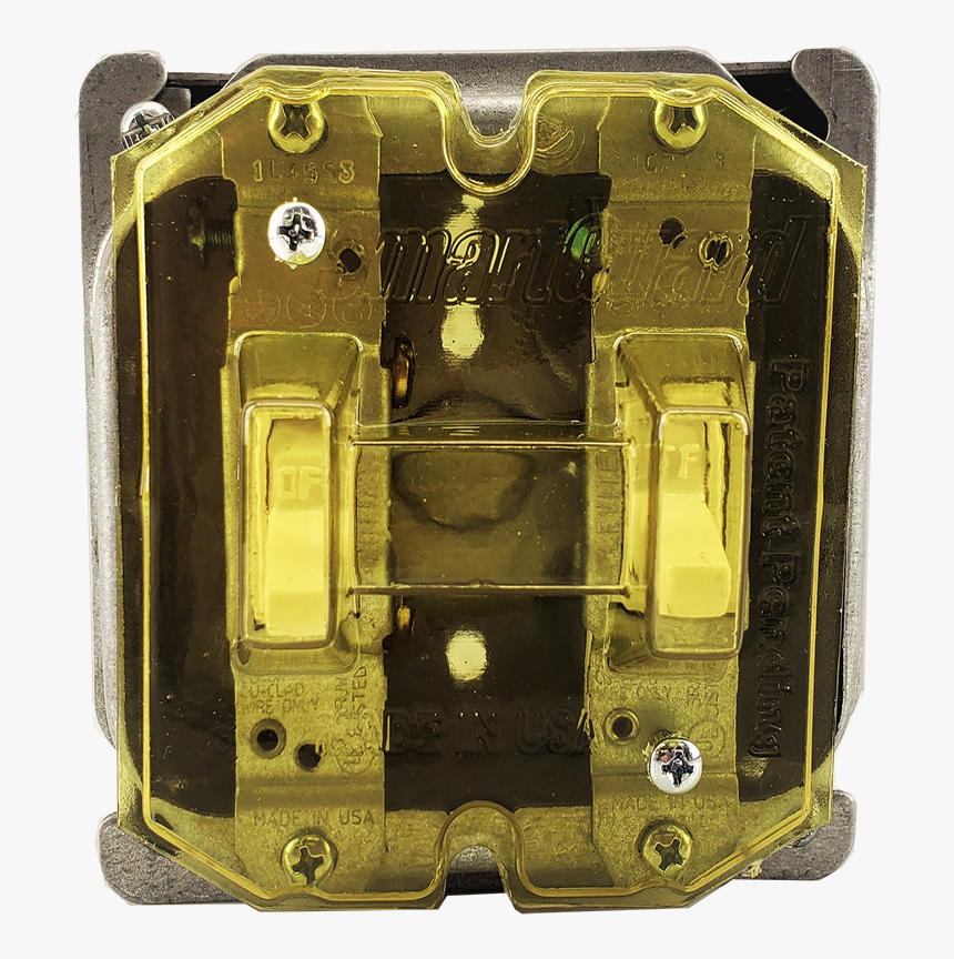 2 Gang Toggle Switch Cover - Reflex Camera, HD Png Download