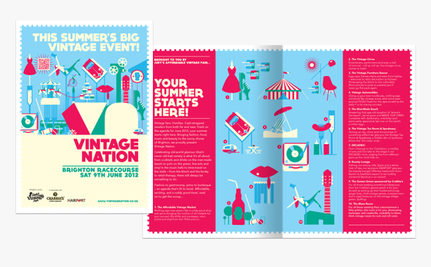 Vintage Nation Booklet, HD Png Download