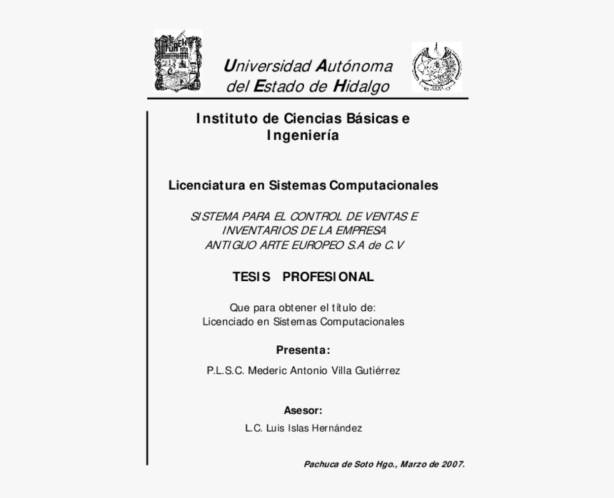 Universidad Autónoma Del Estado De Hidalgo, HD Png Download