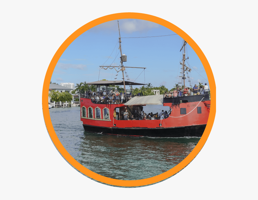 Pirates Adventures Sightseeing Tour - Boat, HD Png Download