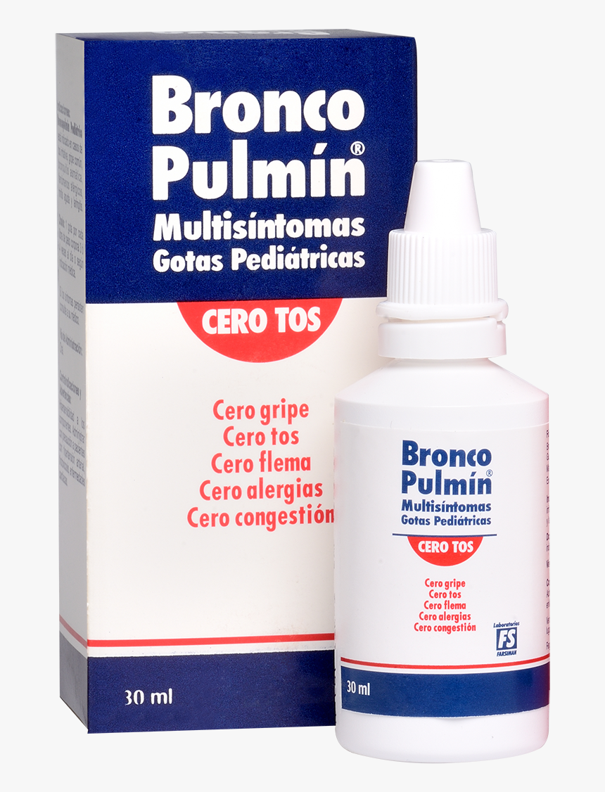 Bronco Pulmín Multisíntomas Gotas - Acrylic Paint, HD Png Download