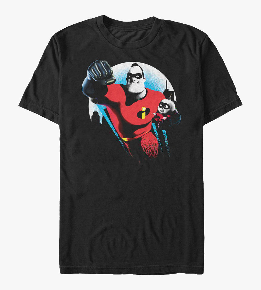 Incredible And Jack Jack Incredibles T Shirt - Mr Incredible, HD Png Download