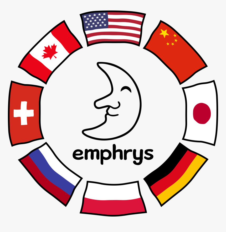 Image Of Country Flag Tee - Circle, HD Png Download