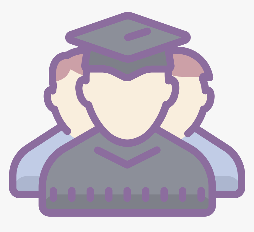 The Outline Of Two People Walking - Portable Network Graphics, HD Png Download