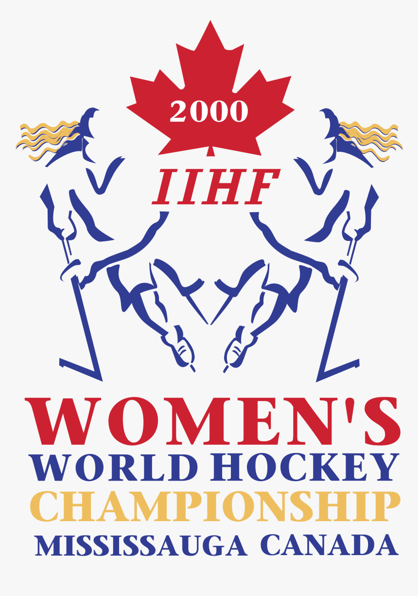 Women S World Hockey Championship 2000 Logo Png Transparent - Canada Flag, Png Download