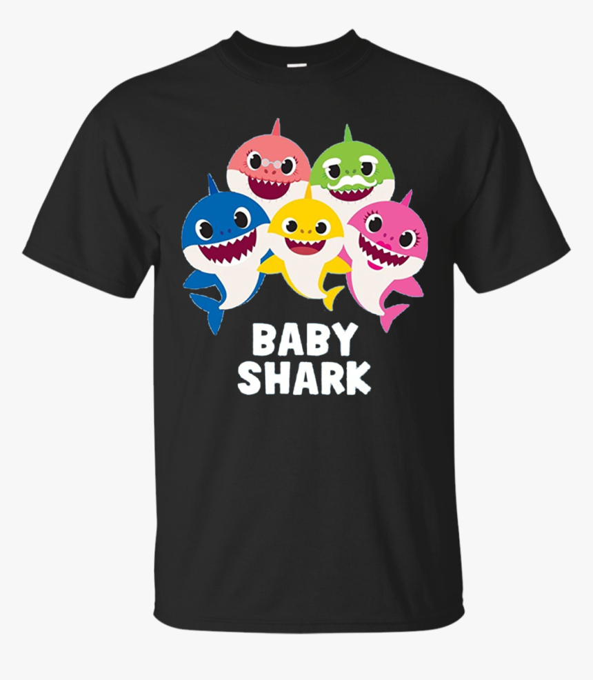 Pinkfong Baby Shark Family T Shirt Hoodie Sweater - T Shirt Baby Shark, HD Png Download