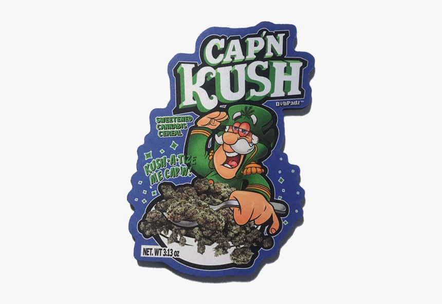 Captain Kush Die Cut - Cap N Kush Shirt, HD Png Download
