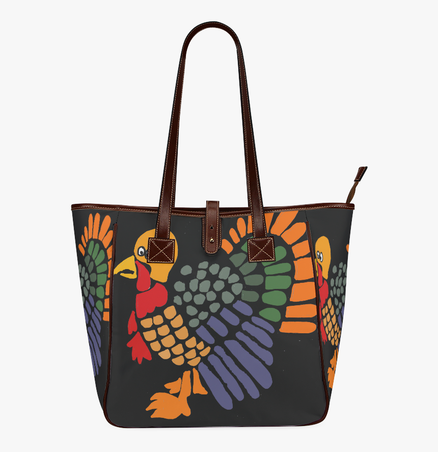Funny Turkey Abstract Art Classic Tote Bag - Birkin Bag, HD Png Download