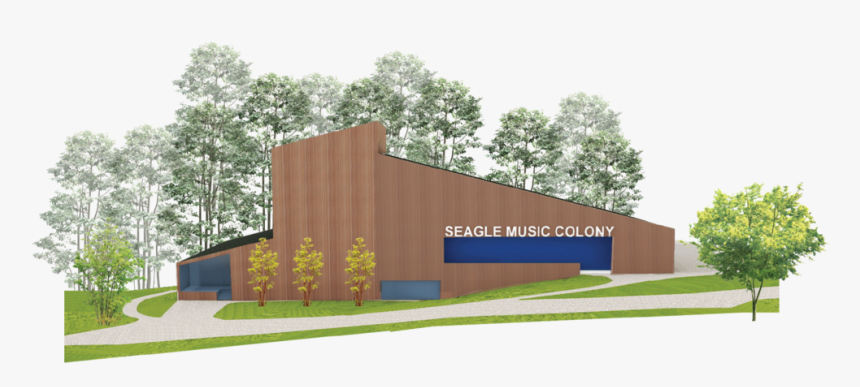 Opera Hall Elevation Vignette-01 - Architecture, HD Png Download