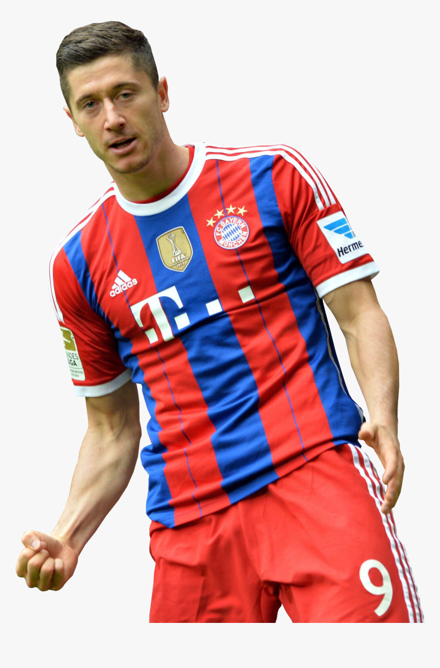 Robert Lewandowski render - Robert Lewandowski, HD Png Download
