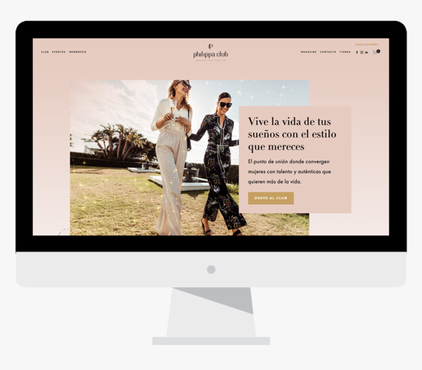 Philippaclub Copy - Website, HD Png Download