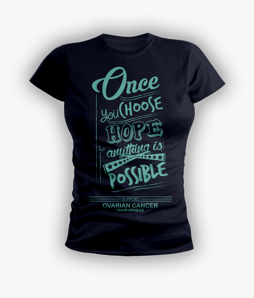 Ovarian Cancer Tees - Active Shirt, HD Png Download