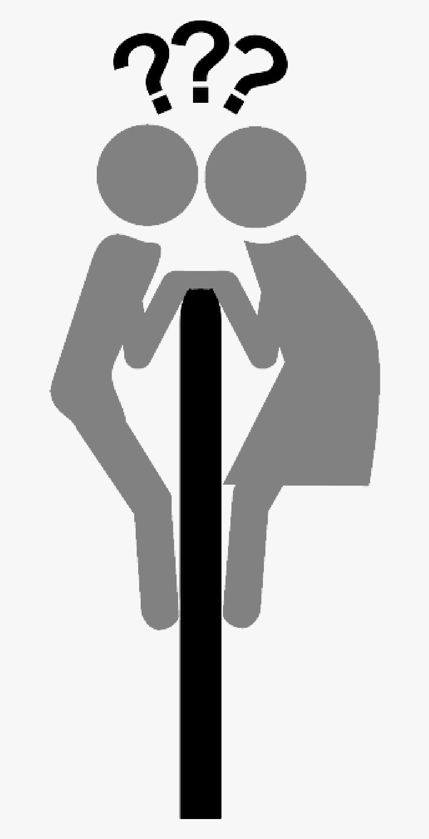 Surprise, Man, Woman, Sign, Icon, Symbol, Boy, Lady - Icon, HD Png Download