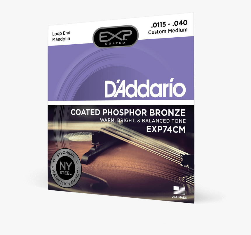 D Addario Phosphor Bronze Strings Coated, HD Png Download