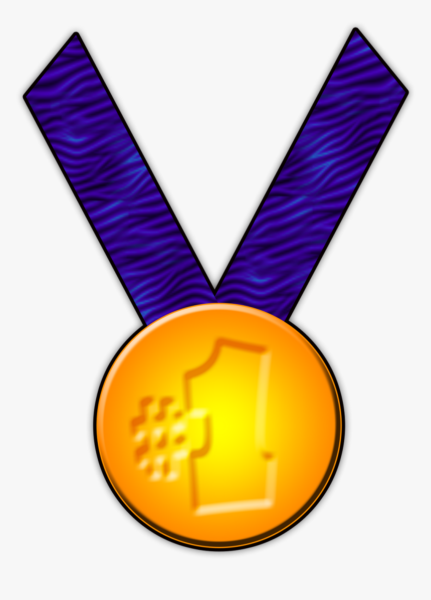 Gold Medal Gymnast Clipart, HD Png Download