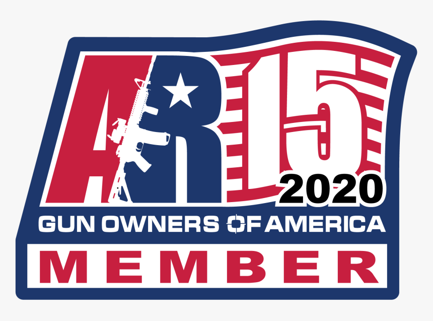 2020 Member Stickers Ar15 Gun Owners Of America, HD Png Download , Transparent Png Image PNGitem