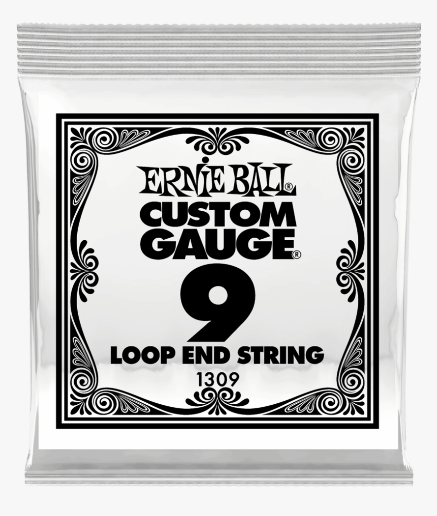 009 Loop End Stainless Steel Plain Banjo Or Mandolin - Ernie Ball, HD Png Download