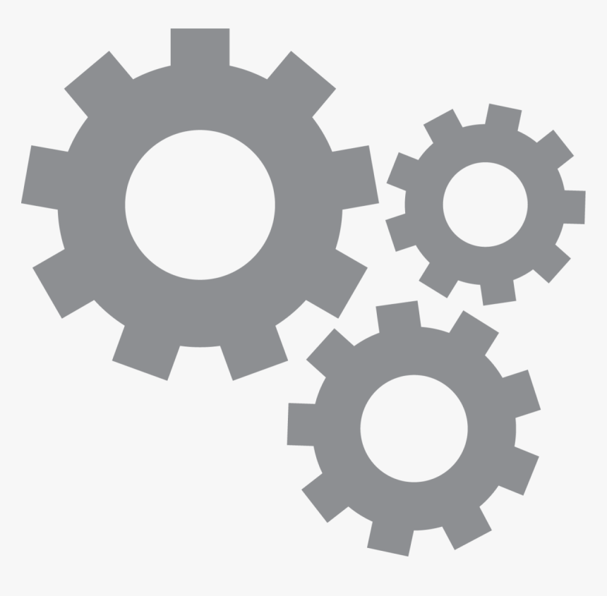 Transparent Mechanical Gear Clipart - Transparent Background Gears Clip Art, HD Png Download