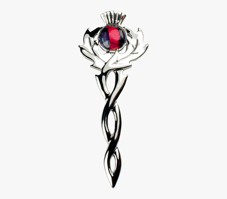 Thistle Kilt Pin - Ring, HD Png Download