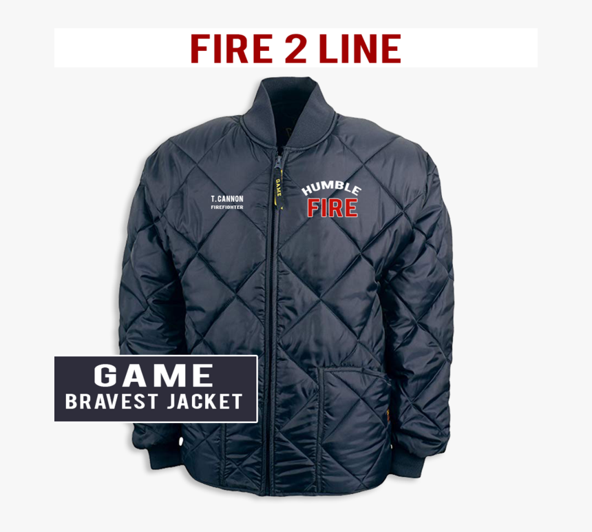 Fire 2 Line - Game Sportswear The Bravest Jacket, HD Png Download