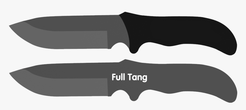 Full Knife Tang - Hunting Knife, HD Png Download