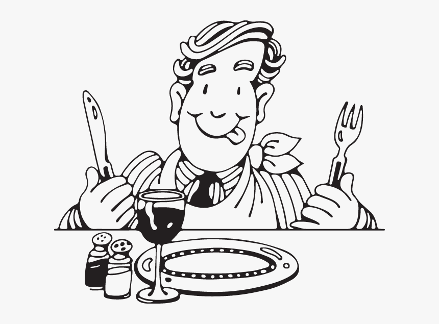 Knife And Fork Ready To Eat, HD Png Download