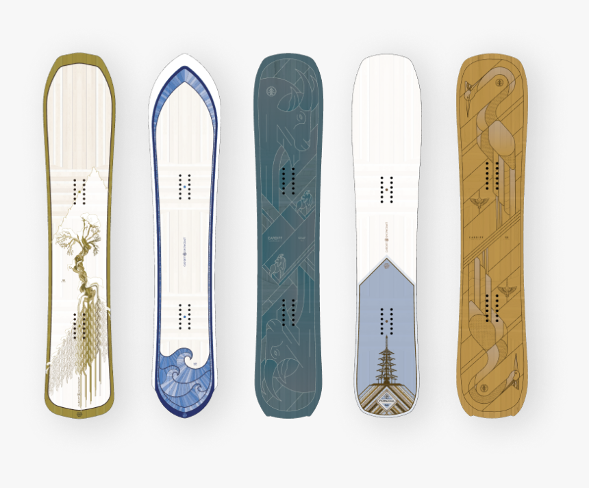 Cardiff Boards - Snowboard, HD Png Download