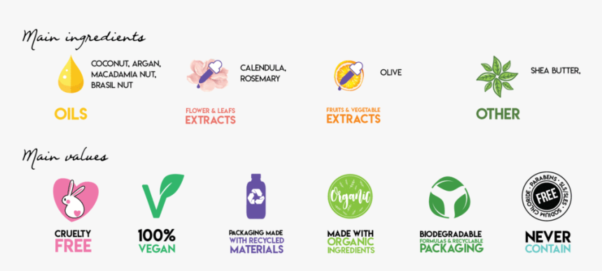 Nature Nut Cruelty Free Vegan Recycled Parabens Free - Graphic Design, HD Png Download