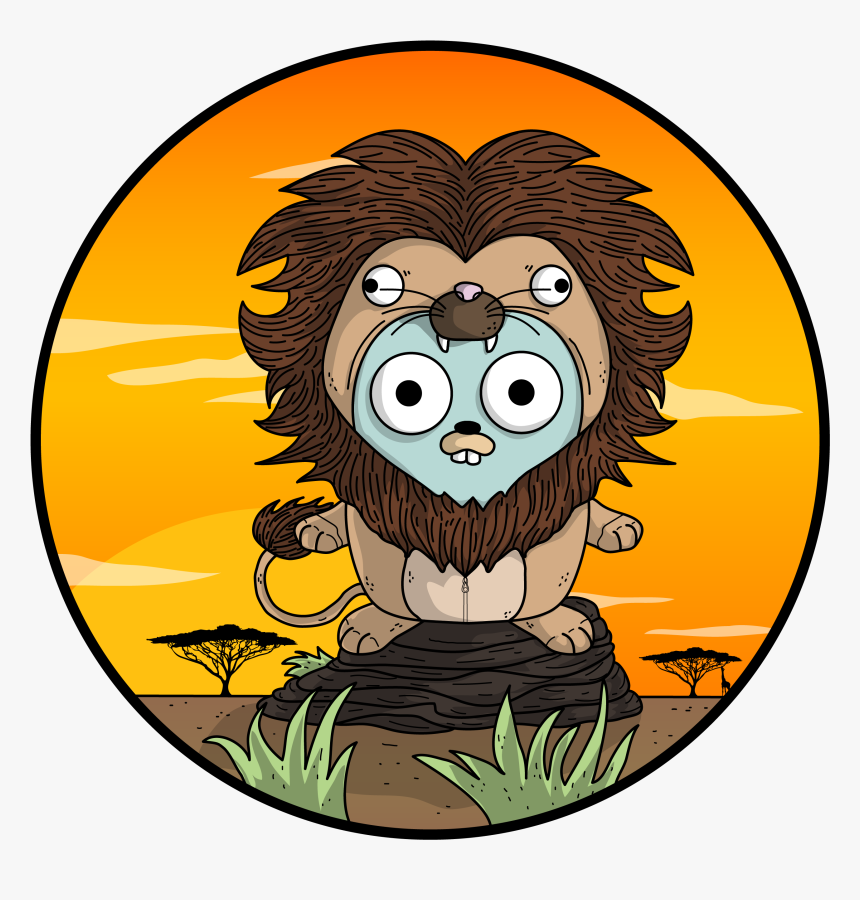 Gopher Lion, HD Png Download