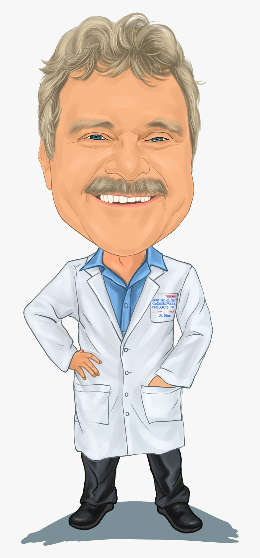 Dr Stas Cartoon - Child, HD Png Download