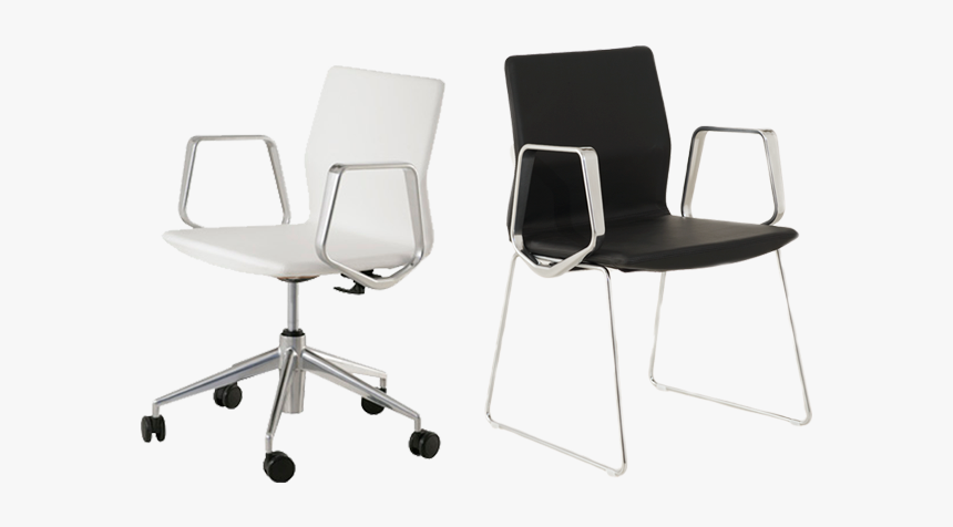 Sillas Visitas O Reuniones Delaoliva - Office Chair, HD Png Download