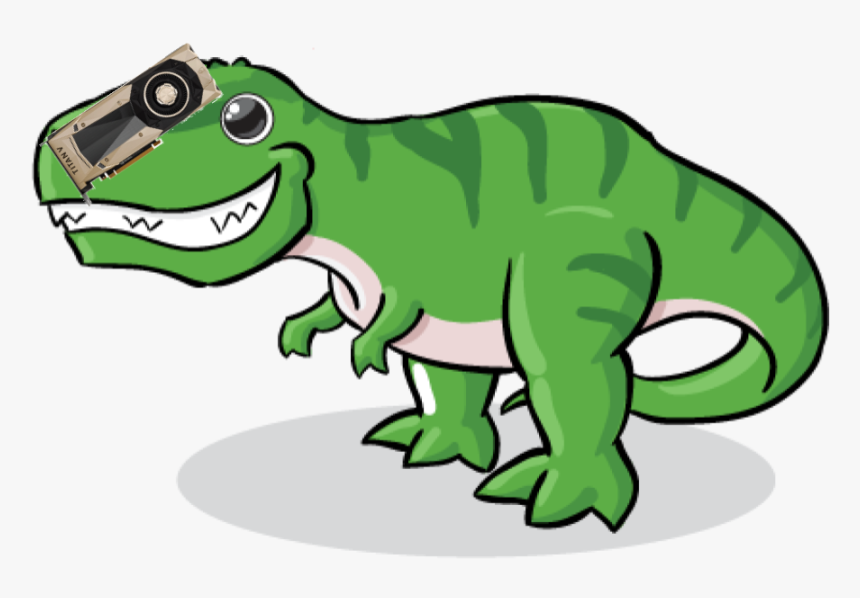 T-rex Strong Big, The Only Thing The Titan Rtx Definitely - T Rex Dinosaur Clipart, HD Png Download