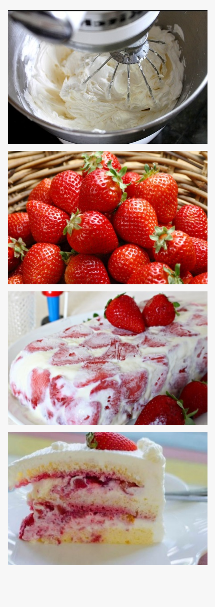 Sorvetao Leite Ninho Com Morango, HD Png Download