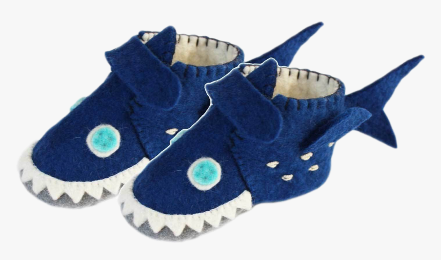 Shark Toddler Booties Zooties Cuties - Triceratops, HD Png Download