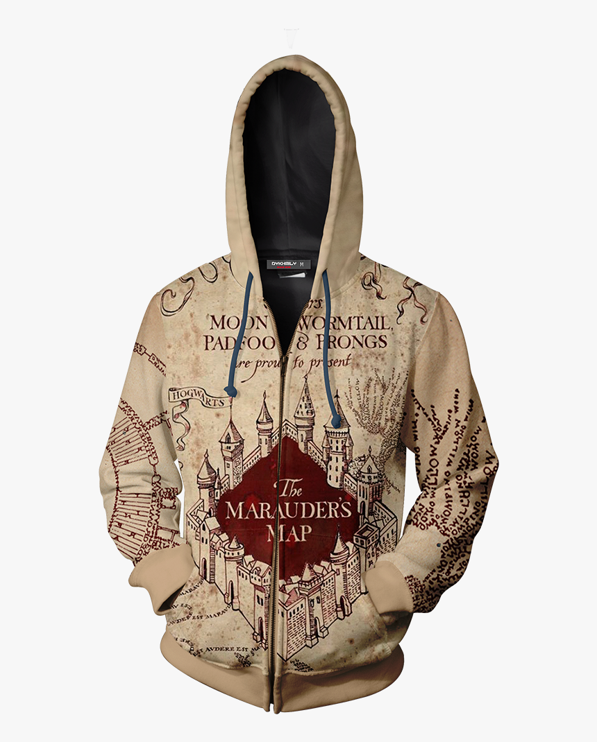 harry potter zip hoodie