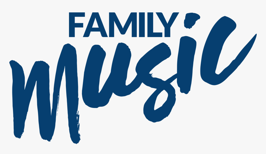 Family Music Logo Blue, HD Png Download