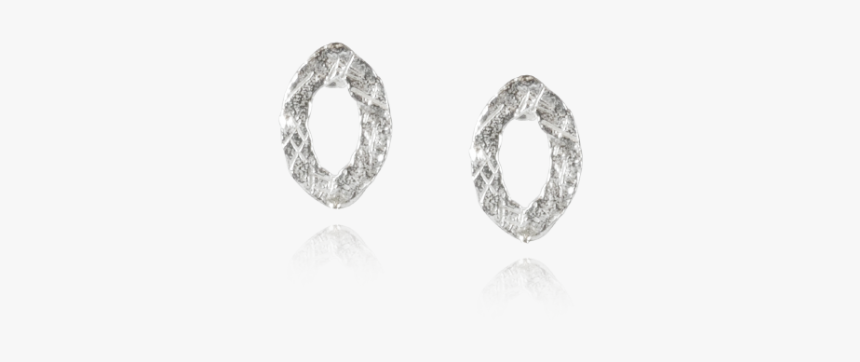 Small Silver Metallic Earrings-570x570, HD Png Download