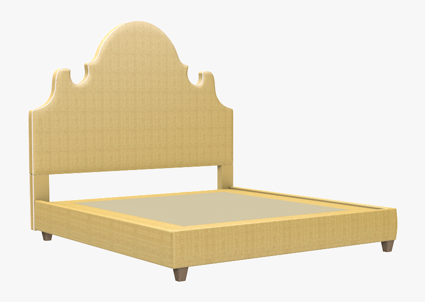 Charleston Platform Headboard- King Raffa - Oomph Charleston Platform Bed, HD Png Download