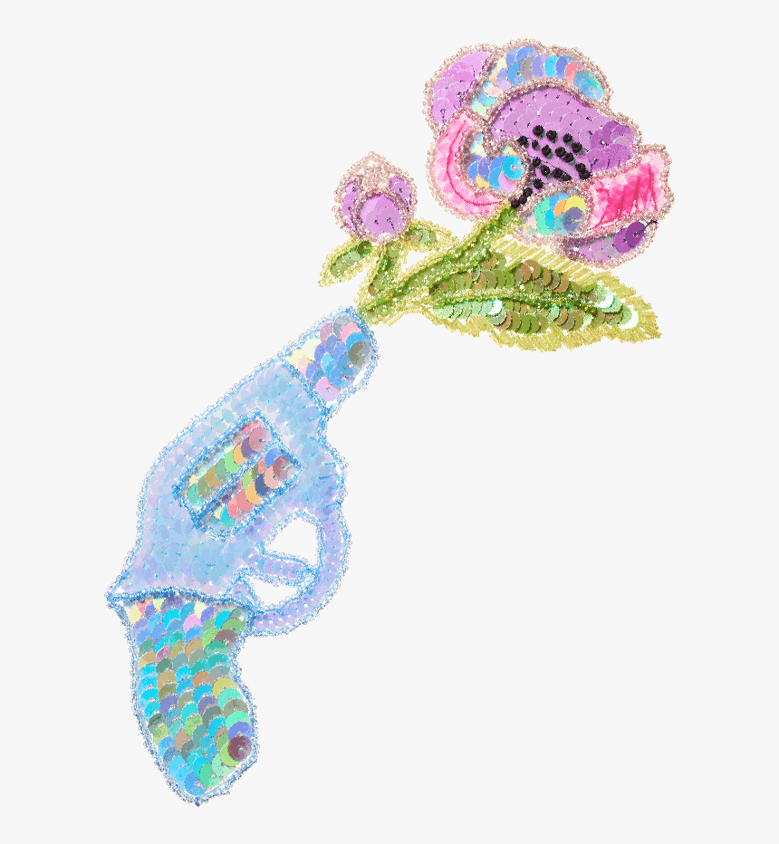 Bow And Drape Sequins By Natasha Rose 01 - Needlework, HD Png Download