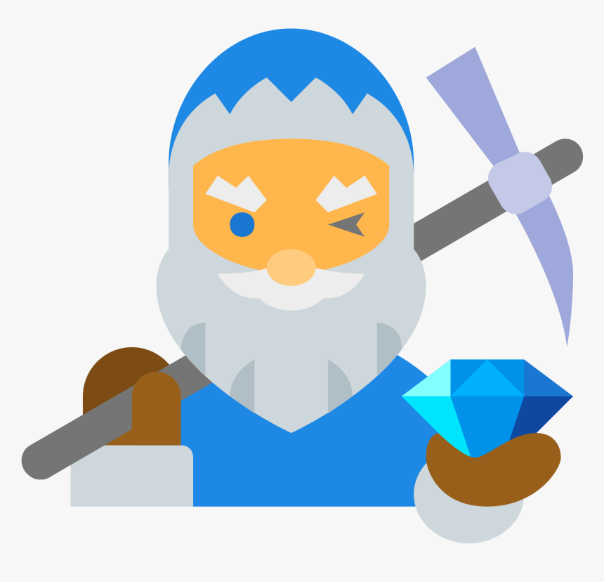 Grandpa Climber Icon - Portable Network Graphics, HD Png Download