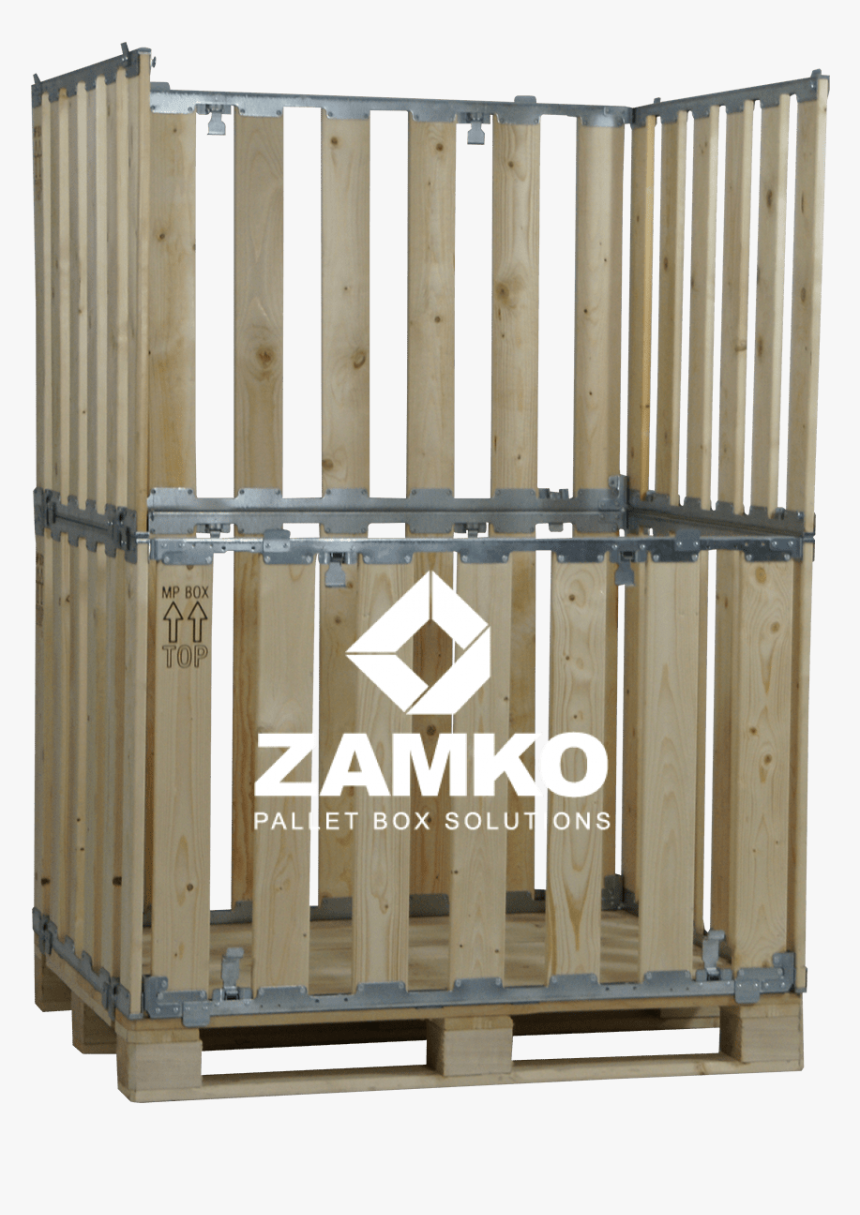 Pallet Boxes Walk In -high - Wood, HD Png Download